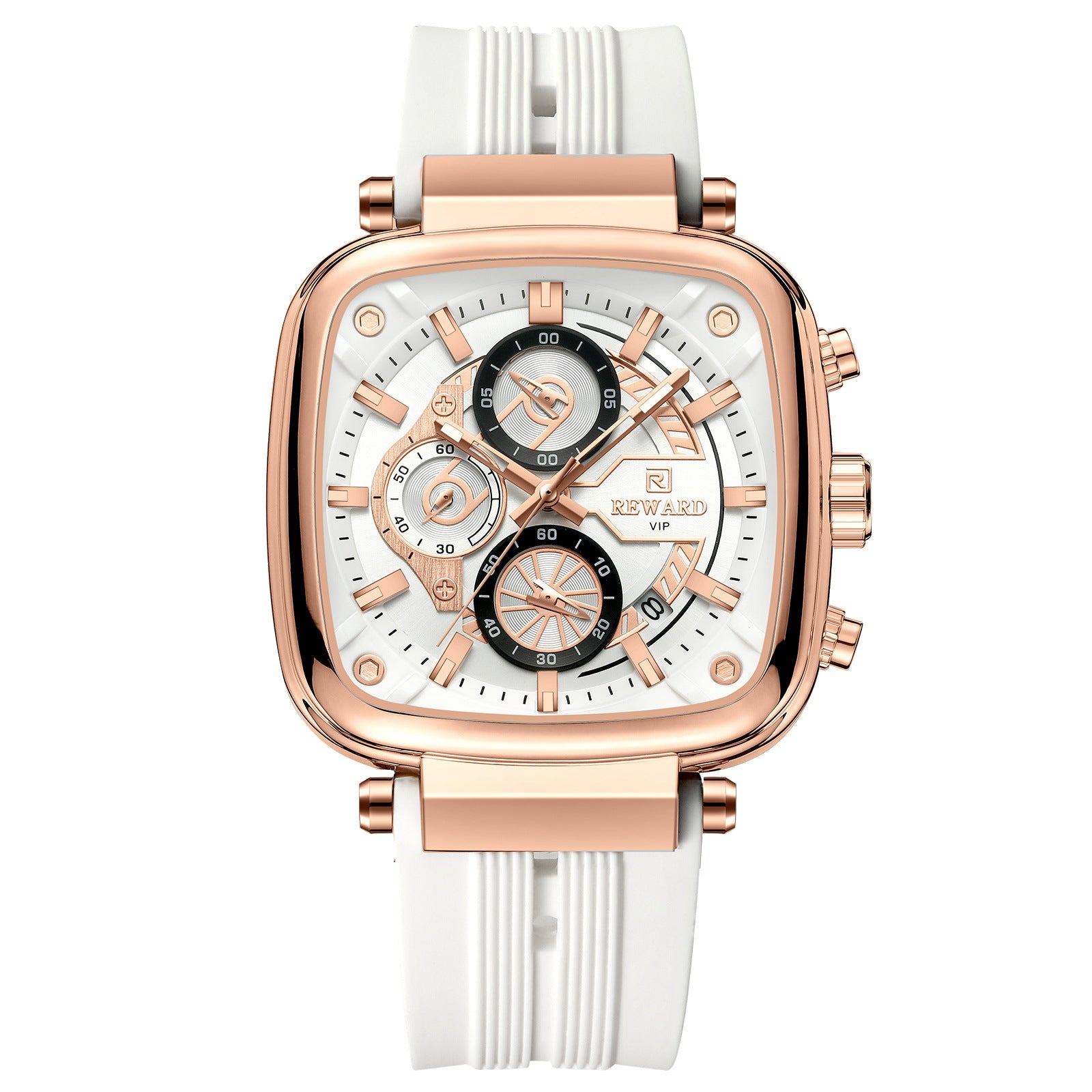 Reward Multi-function Sports Quartz Men&#39;s Watch Silicone Watch