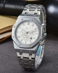 Stainless Steel Calendar Men's A Quartz Watch