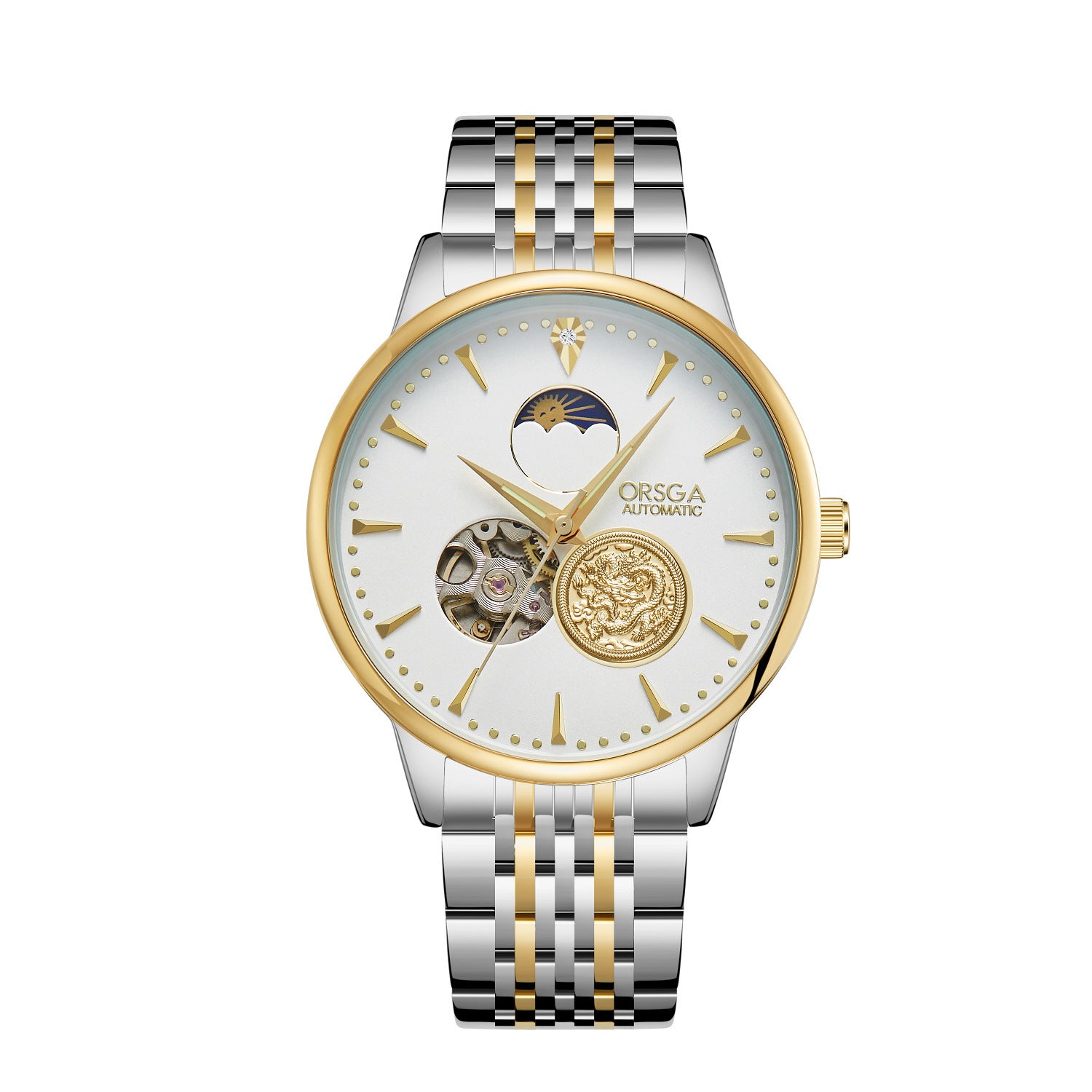 Men’s High-End Business Automatic Mechanical Watch – Classic Luxury Timepiece