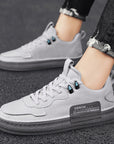 Leather Men's Versatile Casual Sneakers