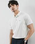 Ice Silk Draping Seamless Adhesive High Elastic Short Sleeve MEN