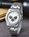 Stainless Steel Calendar Men's A Quartz Watch