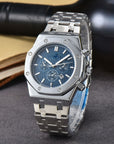 Stainless Steel Calendar Men's A Quartz Watch