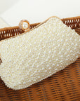 Women's Fashion Pearl Pearl Embroidery Dinner Bag