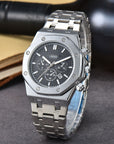 Stainless Steel Calendar Men's A Quartz Watch