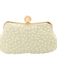 Women's Fashion Pearl Pearl Embroidery Dinner Bag