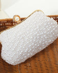 Women's Fashion Pearl Pearl Embroidery Dinner Bag