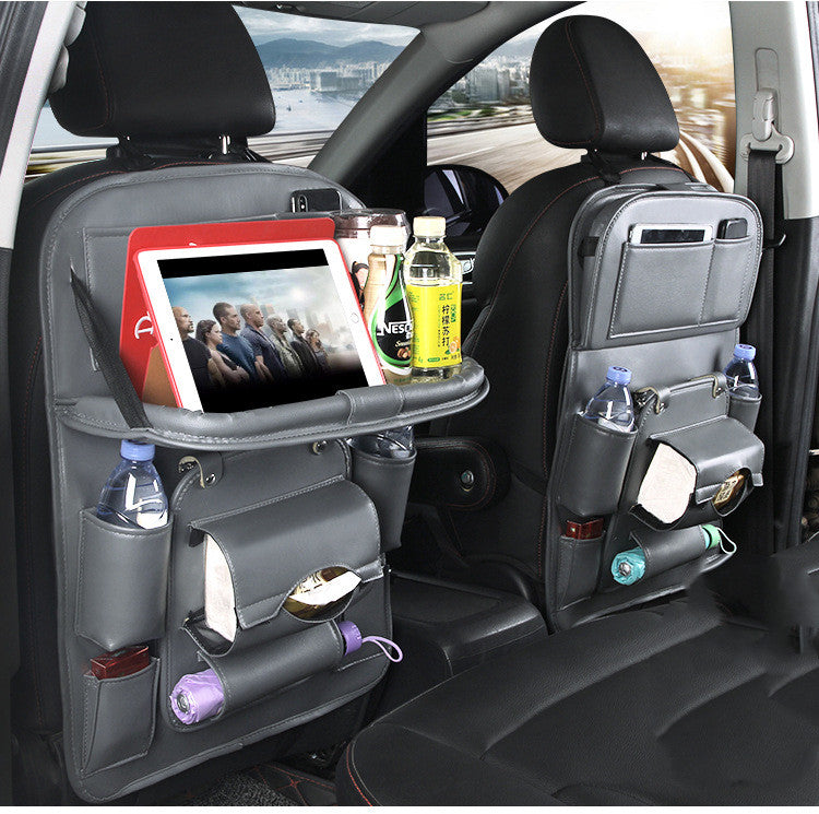 Pad-Bag Organizer Tray Car-Seat Car-Trash-Can Auto-Accessories Foldable Table Travel AliFinds