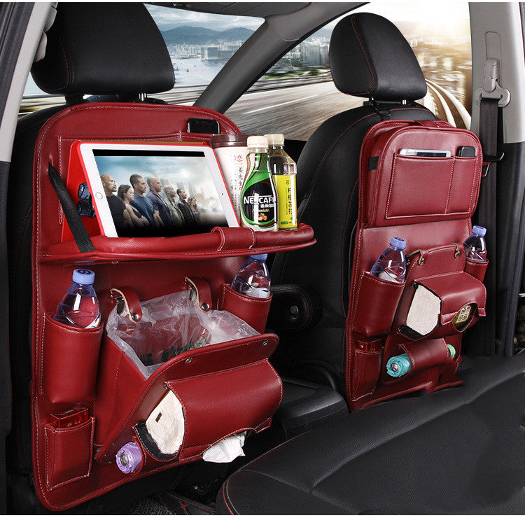 Pad-Bag Organizer Tray Car-Seat Car-Trash-Can Auto-Accessories Foldable Table Travel AliFinds