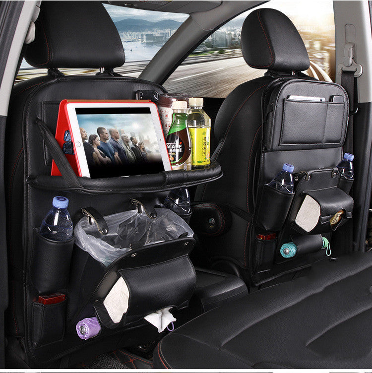 Pad-Bag Organizer Tray Car-Seat Car-Trash-Can Auto-Accessories Foldable Table Travel AliFinds