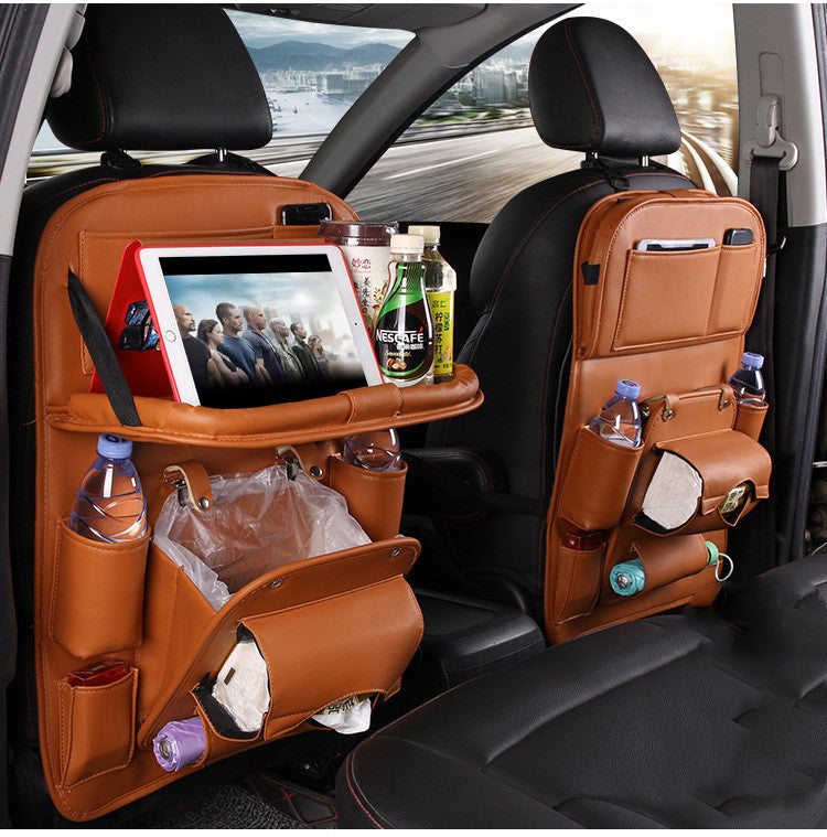 Pad-Bag Organizer Tray Car-Seat Car-Trash-Can Auto-Accessories Foldable Table Travel AliFinds