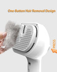 Pet Comb Self Cleaning Pets Hair Remover Brush For Dogs Grooming Tools Dematting Comb Built-in Mist Humidifier Pet Products AliFinds