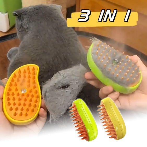 Pet Electric Spray Massage Comb Steam Brush AliFinds