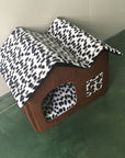 Pet Supplies Winter Pet kennel Double Roof Dog House AliFinds