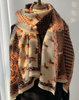 Retro Carriage Autumn And Winter New Warm Scarf For Women AliFinds