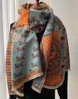 Retro Carriage Autumn And Winter New Warm Scarf For Women AliFinds