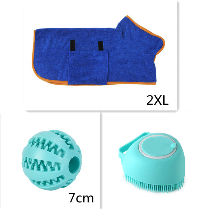 Silicone Dog Bath Massage Gloves Brush Pet Cat Bathroom Cleaning Tool Comb Brush For Dog Can Pour Shampoo Dog Grooming Supplies AliFinds