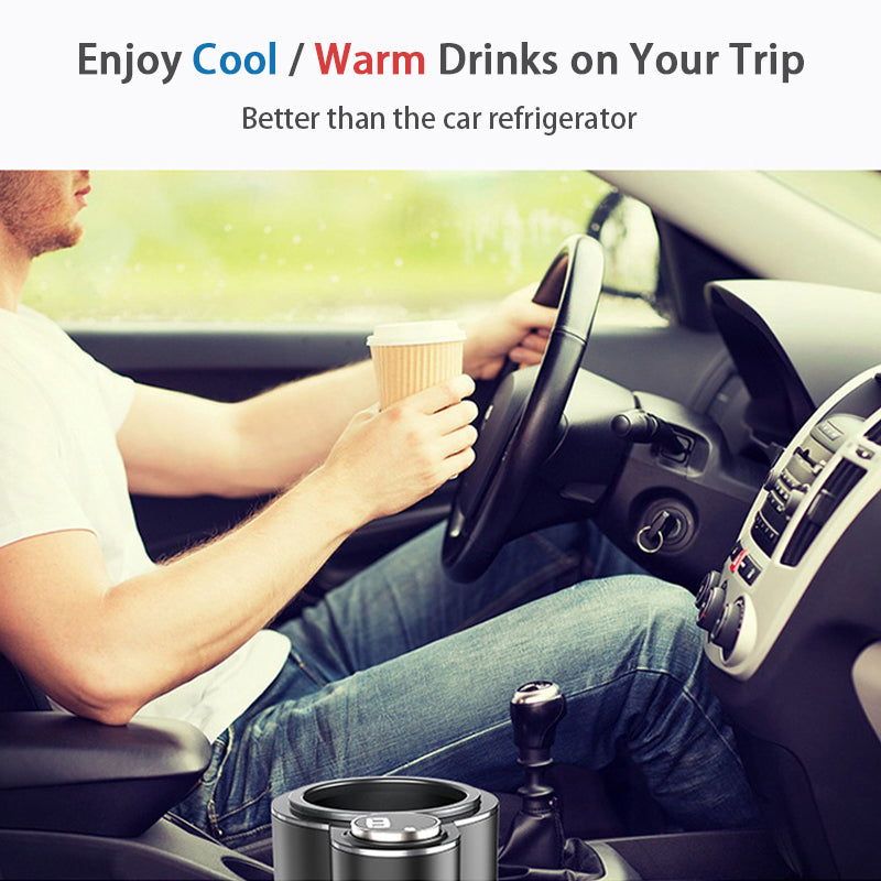 Smart 2 In 1 Car Heating Cooling Cup For Coffee Miik Drinks Electric AliFinds