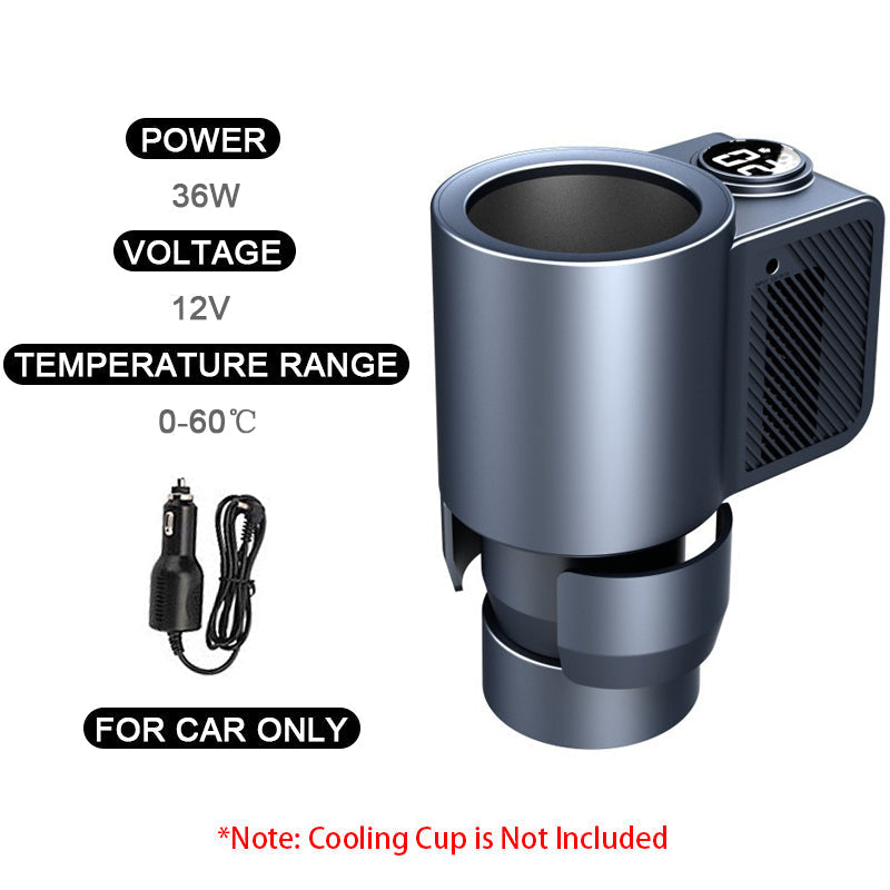 Smart 2 In 1 Car Heating Cooling Cup For Coffee Miik Drinks Electric AliFinds