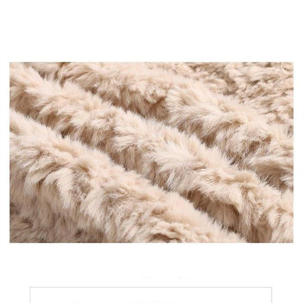 Versatile Coat Thickened Plush Long Coat AliFinds