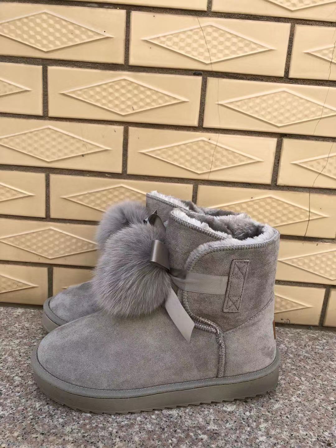 Women Snow  Flat Boots Cotton Shoes AliFinds