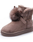 Women Snow  Flat Boots Cotton Shoes AliFinds