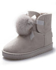 Women Snow  Flat Boots Cotton Shoes AliFinds