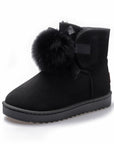 Women Snow  Flat Boots Cotton Shoes AliFinds