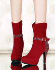 Women's Fashion Elegant Ankle Boots AliFinds