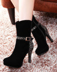 Women's Fashion Elegant Ankle Boots AliFinds