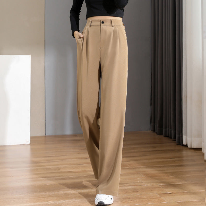 Women&#39;s Fashionable Straight Leg Pants AliFinds