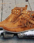 Women's Flat Buckle Martin Boots Retro AliFinds