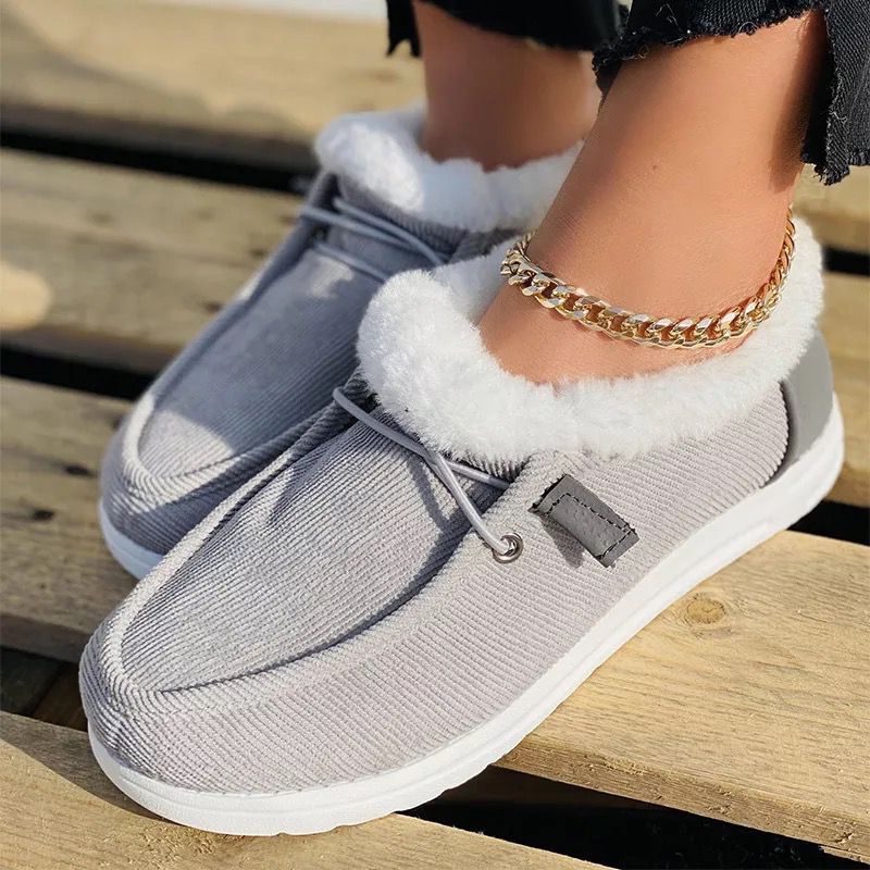 Women&#39;s Winter Plush And Thick Warm Cotton Shoes AliFinds