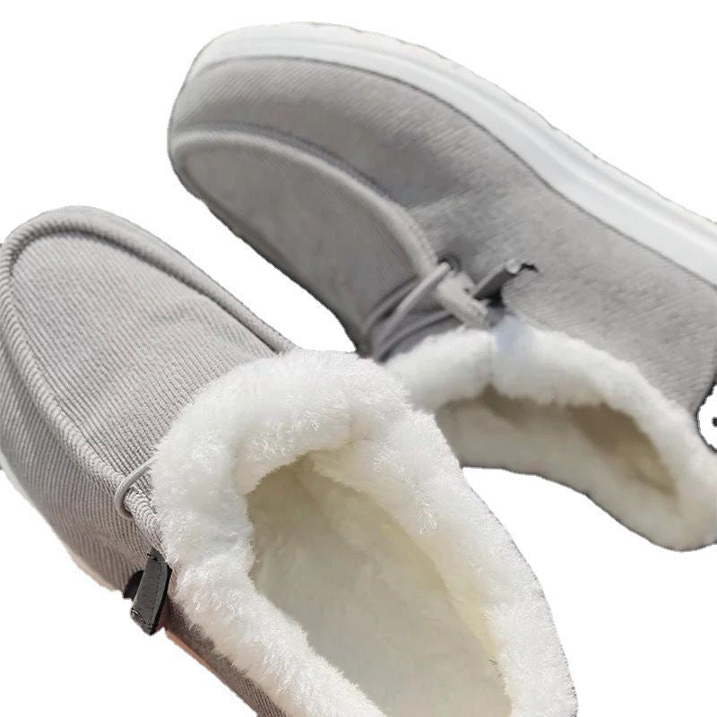 Women's Winter Plush And Thick Warm Cotton Shoes AliFinds