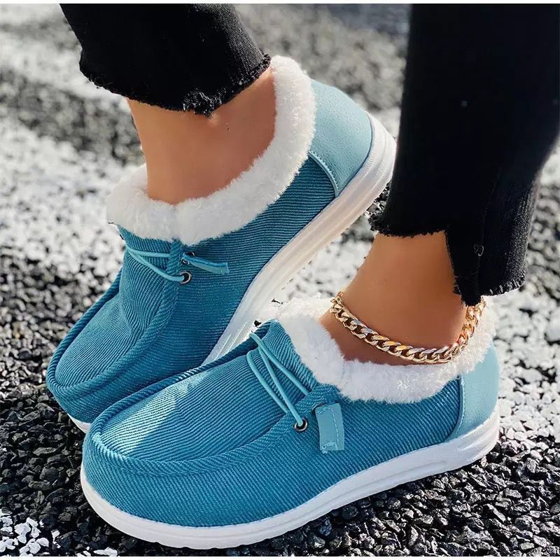 Women&#39;s Winter Plush And Thick Warm Cotton Shoes AliFinds