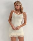 Women’s Bohemian Hand-Woven Bodycon Tassel Dress – Curve-Hugging Festival Style