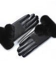 Women’s Winter Sheepskin Gloves – Touch Screen & Thermal Insulated