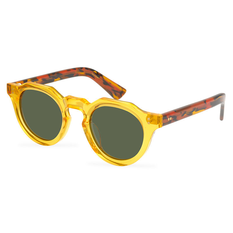 Women&#39;s Retro Oval Sunglasses