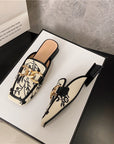 Women's Closed Toe Half Slippers For Summer