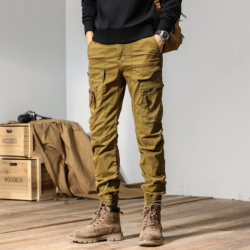 Men’s Japanese Style Overalls – Simple Fashion All-Matching