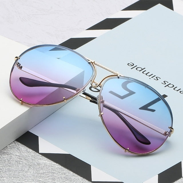 Women&#39;s  Lens Sunglasses Gradient Color