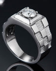 High Quality  Moissanite Diamond Ring  Men