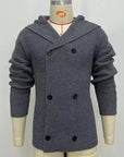 Long Sleeve Knitted Coat Men