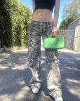 Camouflage Cargo Pants Loose