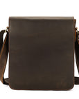 Men’s Genuine Horse Leather Crossbody Bag – Horse Leather Shoulder Bag