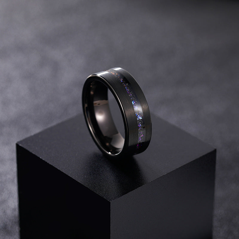 Galaxy Tungsten Ring Men