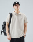 Lapel Polo Shirt Men's