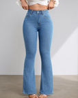 Women’s Wild Stretch Flared Jeans – Retro Glam Meets Modern Comfort