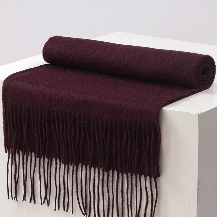 Wool Scarf Thickened Women