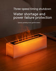 Creative Lava Colorful Flame Aroma Diffuser Desktop Atmosphere Humidifier